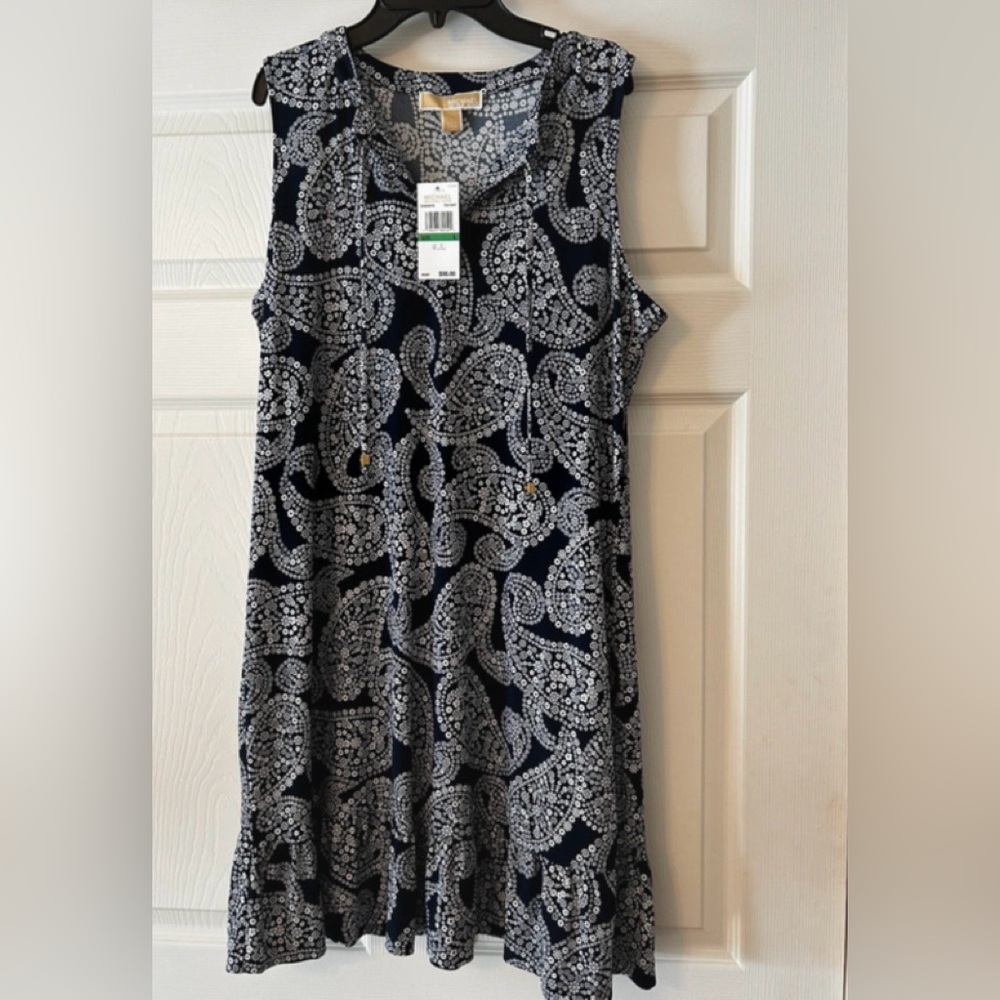 New with Tags Michael Kors Paisley Dress